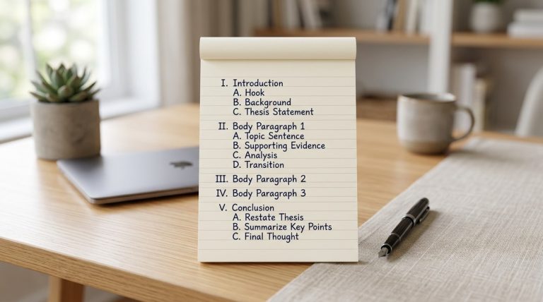 The Ultimate Essay Outline Template That Works for Any Topic