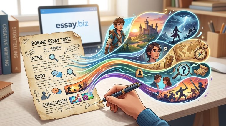 10 Ways to Turn a Boring Essay Topic into a Captivating Story